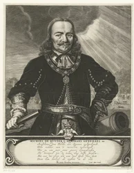 Porträt von Michiel Adriaansz. de Ruyter