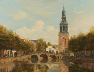 Die Torensluis und der Jan Roodenpoortstoren in Amsterdam