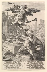 Ruhm und Geschichte, aus der Serie Die römischen Helden, 1586