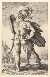Marcus Valerius, aus der Serie Die römischen Helden, 1586