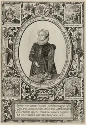 Porträt von Charlotte de Bourbon, 1581