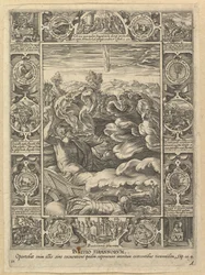 Punitio Malorum, aus Allegorien des christlichen Glaubens