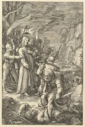 Der Verrat Christi, aus Die Passion Christi, 1598