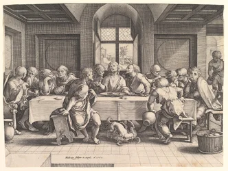 Das letzte Abendmahl, 1585