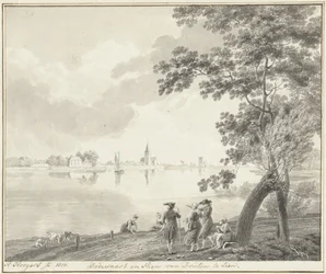 Ansicht von Dodewaard und Hien