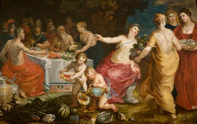 Das Fest des Achelous, 1610-1615
