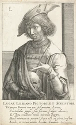 Lucas van Leyden, niederländischer Graveur und Maler