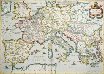 Das Reich Karls des Großen (742-814) aus 