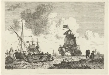 Meeresansicht bei starkem Wind