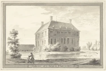 Das Herrenhaus Heeckeren bei Goor, in Twente