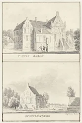 Die Havezathes Rhaan und Schuylenburg in Salland, Overijssel