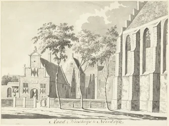 Rathaus und Waisenhaus in Noordwijk