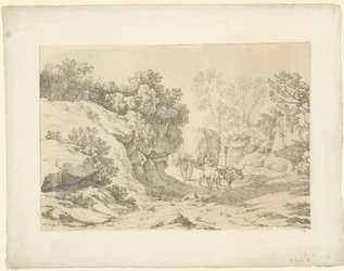 Heuwagen auf dem Weg