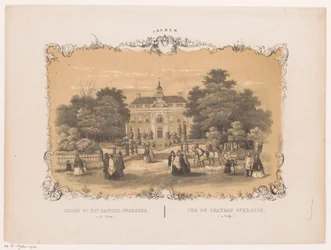 Ansicht von Schloss Overbeek