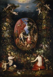 Kybele und die Jahreszeiten, vor 1618