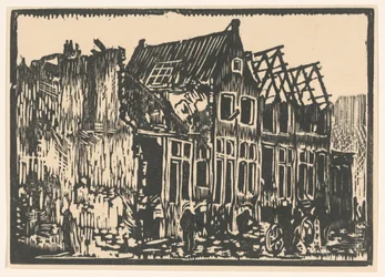 Häuser und Ruinen