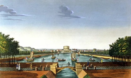 Paris, das Becken von La Villette