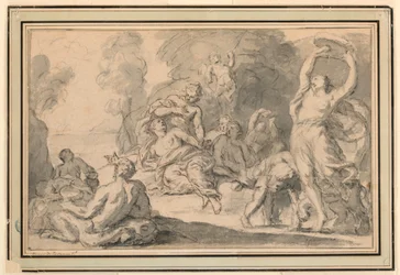 Ein bacchantisches Fest