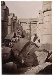 Ruinen von Karnak, ca. 1900