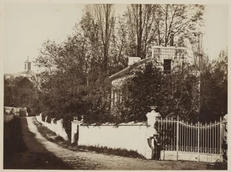 Straße in Louveciennes