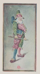 Punchinello, Dreiviertel nach rechts