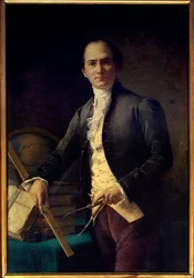 Porträt des Astronomen Jean Baptiste Joseph Delambre