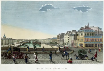 Vue du pont Notre-Dame - in „Vues de Paris“