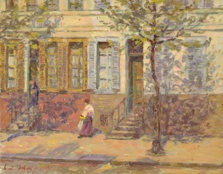 Straßenszene, 1912