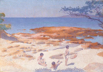 Strand bei Cabasson Baigne-Cul, 1891-92