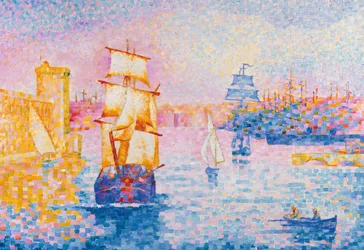 Hafen von Marseille, ca. 1899