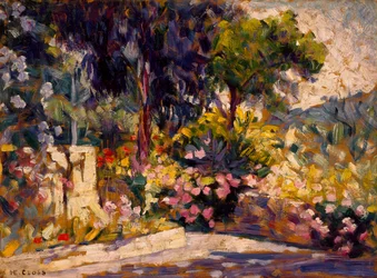 Die blumige Terrasse, 1905