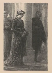 Richard Wagner und sein Genie aus Szenen von Rheingold