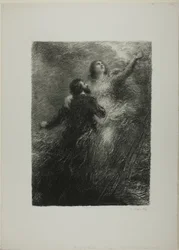 Finale des Fliegenden Holländers, zweite Platte