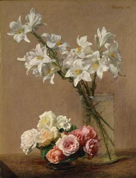 Rosen und Lilien, 1888