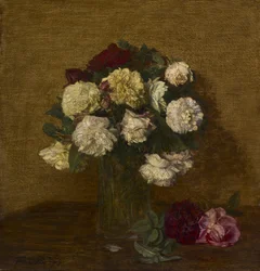 Rosen in einer Vase, 1878