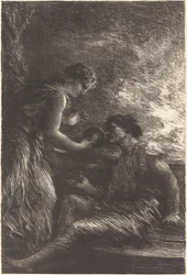 Sieglinde und Siegmund aus Akt I der "Walküre"