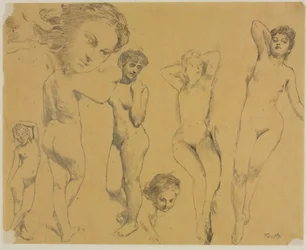 Studien weiblicher Akte