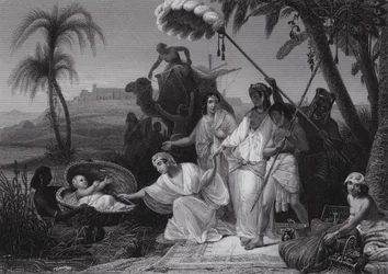 Die Auffindung von Moses