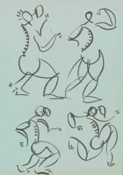 Zwei Ganzkörperfiguren