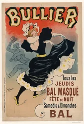 Bullier, Jeden Donnerstag Maskenball, Nachtfest, 1896