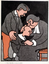 Frère Flamidien, ich vertraue ihn Ihnen an - von Henri Gustave Jossot, in 