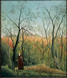 Spaziergang im Wald, 1886-1890. 71 x 60 cm, Kunsthaus Zürich