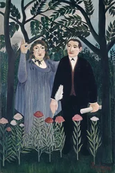 Die Muse inspiriert den Dichter, 1909