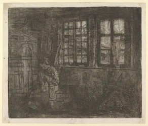 Die Schneiderin, ca. 1863