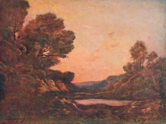 Sonnenuntergang, 1907