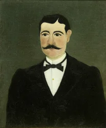 Porträt von Frumence Biche in Zivilkleidung, ca. 1891