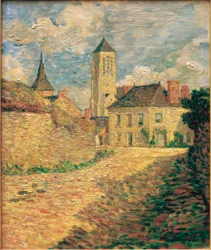 Das Dorf Champigné, Maine-et-Loire