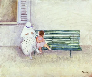 Auf der Bank