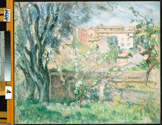 Der Garten des Künstlers in Cannet, 1931