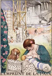 Das Friedensdarlehen - Plakat von Henri Lebasque (1865-1937)